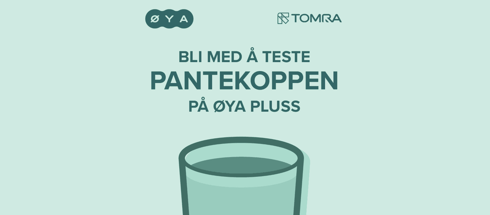 Grafikk til nytt panteprosjekt i samarbeid med Tomra