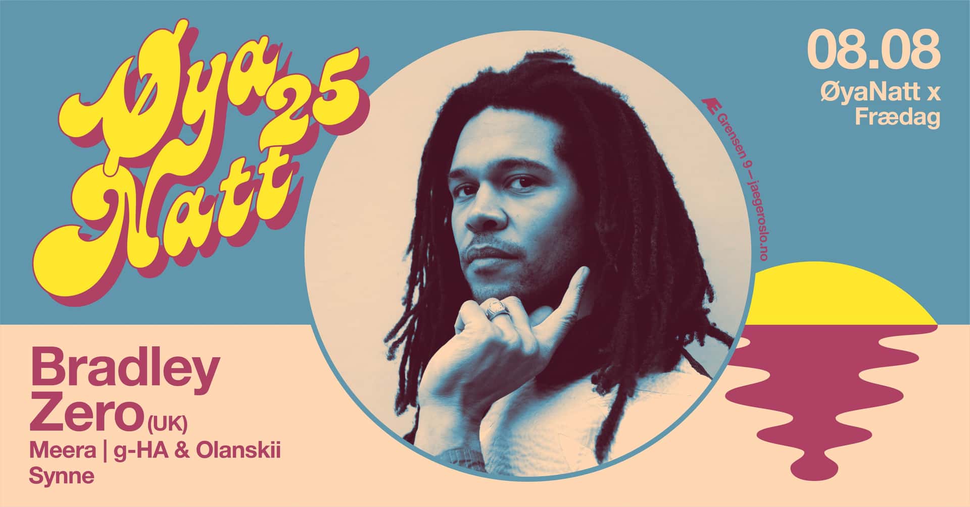 Britiske Bradley Zero, som spiller på Øyanatt