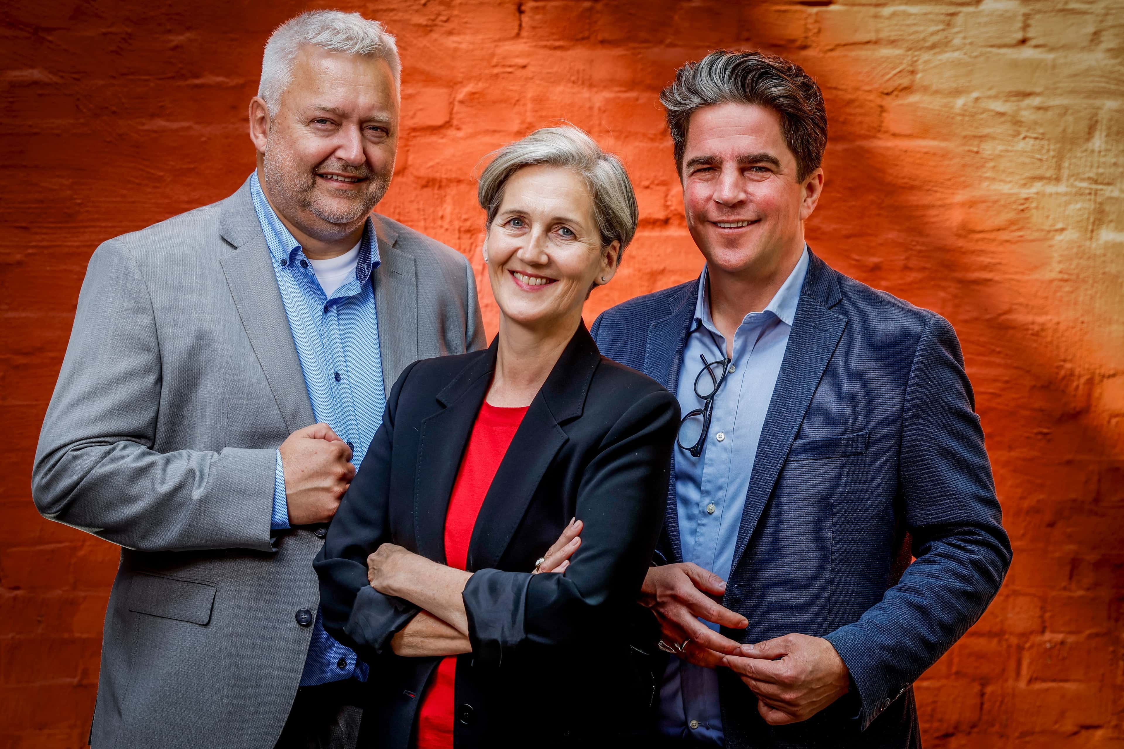 Redaksjonen til podkasten Aftenpodden USA