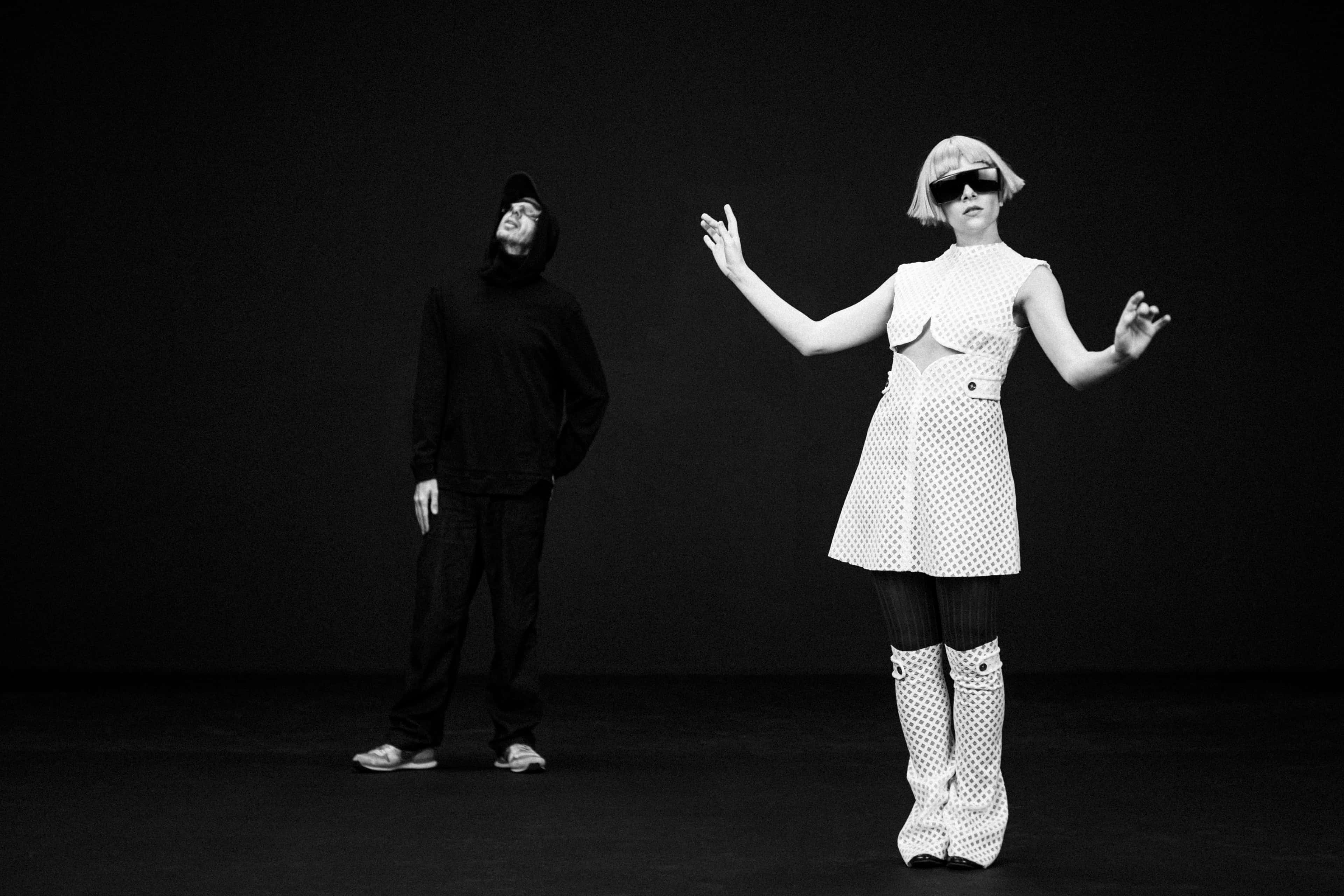 Den nye duoen Tomora, med Aurora og Tom Rowlands