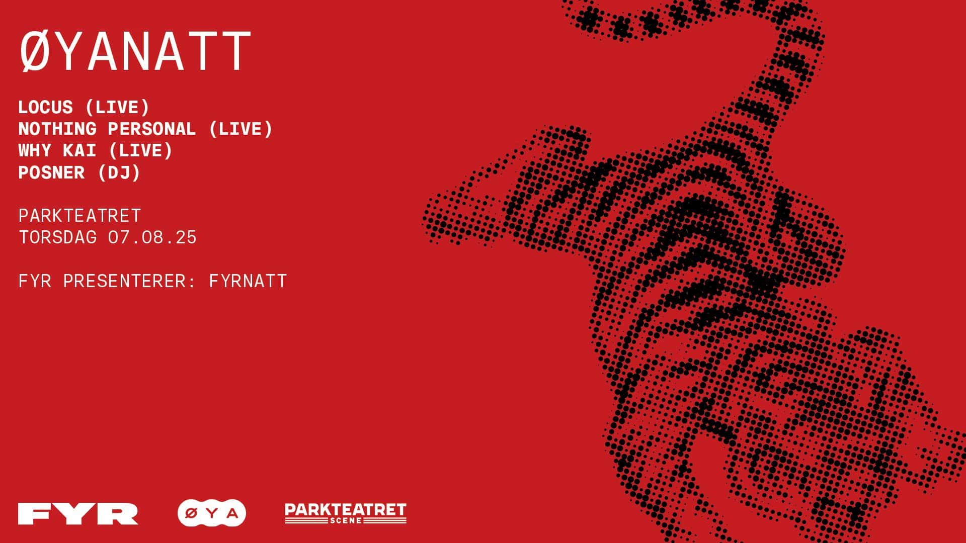 Plakat for konseptet Fyrnatt under Øyanatt