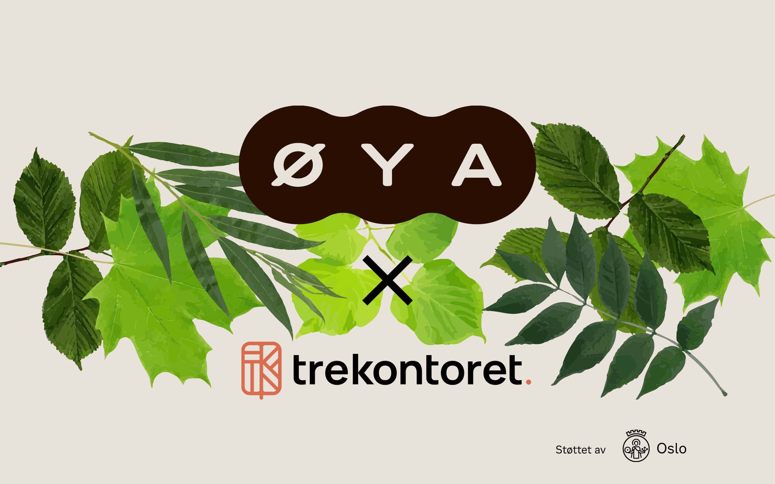 Logoene til Øya og Trekontoret